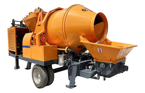 Concrete Mixer with Pump