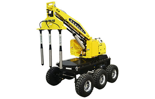 All-Terrain Concrete Vibration Robot