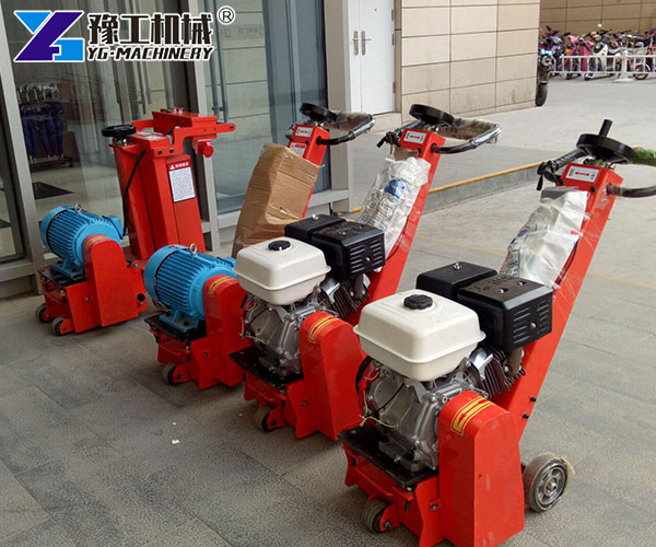 Bridge surface concrete milling machine