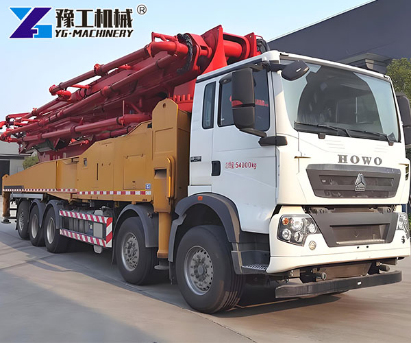 Concrete boom pump truck for sale