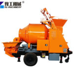 Mobile Concrete Mixer With Pump Concrete mixer pump machine for construction