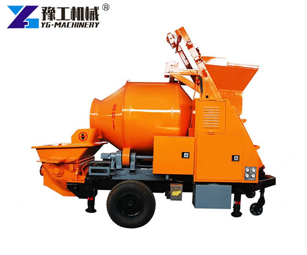 Concrete mixer pump machine for construction