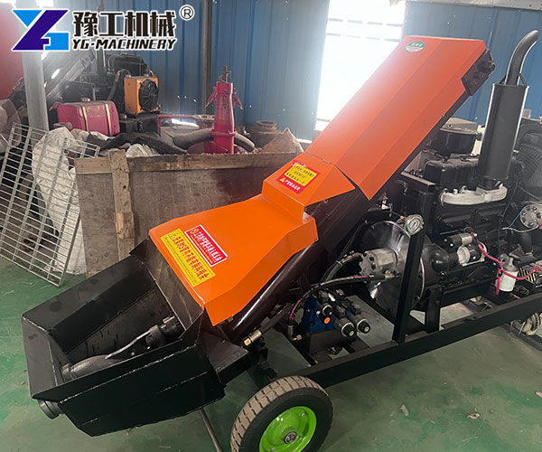 Concrete trailer pump delivery to Mexico