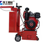 Diesel concrete milling machine for outdoor use