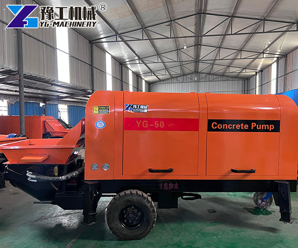 Electric concrete pumping machine manufacturer