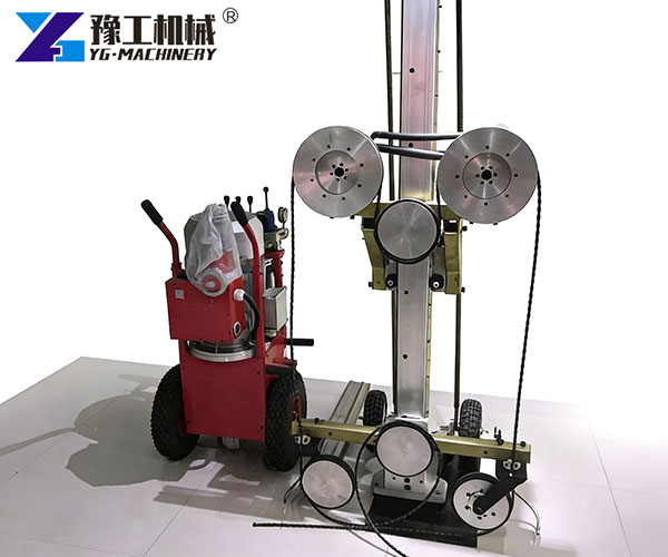 Export-grade hydraulic wire saw machine