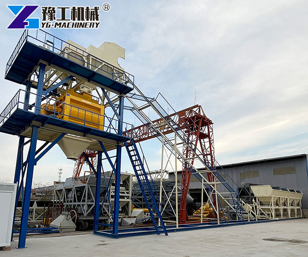Export standard concrete mixing plant