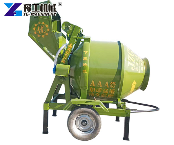 Gravity concrete mixer for small projects