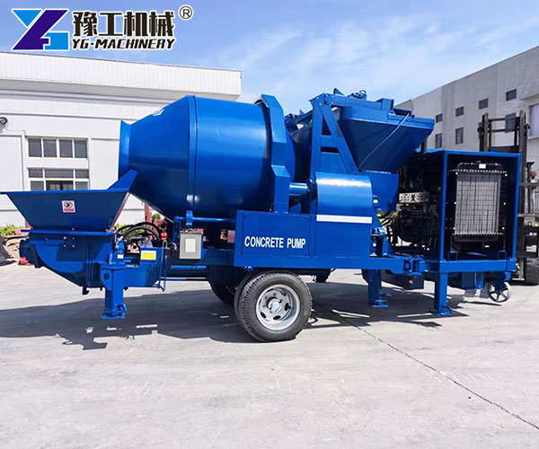 High-efficiency concrete mixer pump equipment