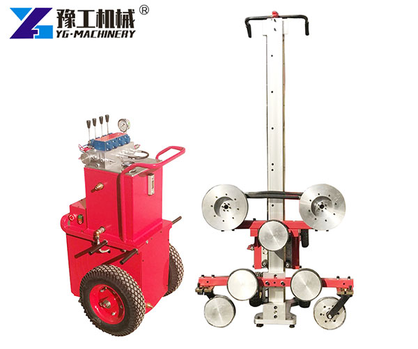 High-power reinforced concrete wire saw