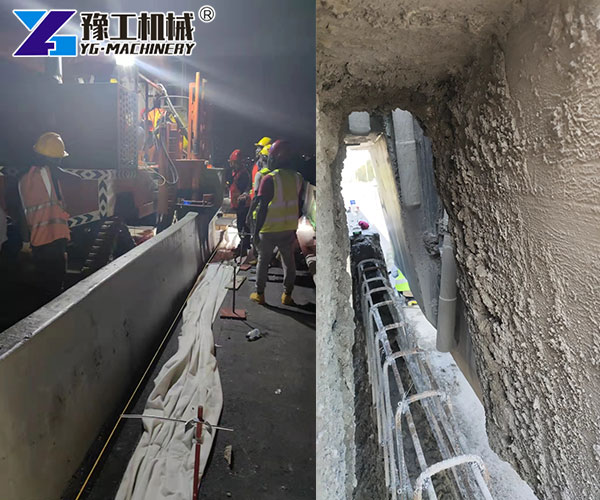 High-strength Slipform barrier machine for sale