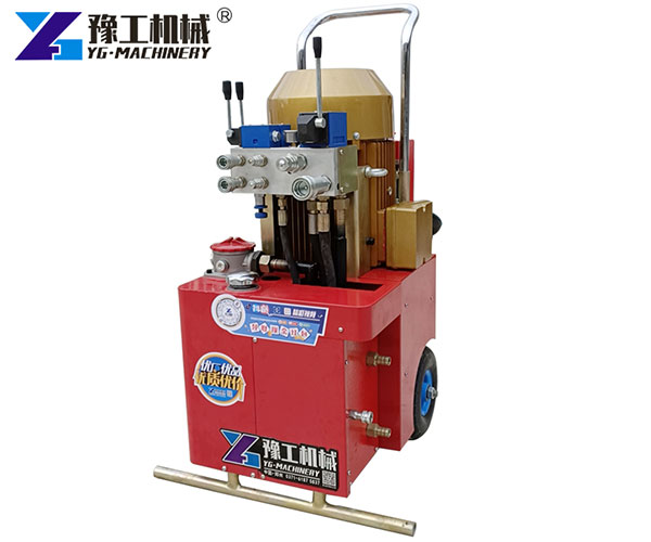 Hydraulic diamond wire saw system