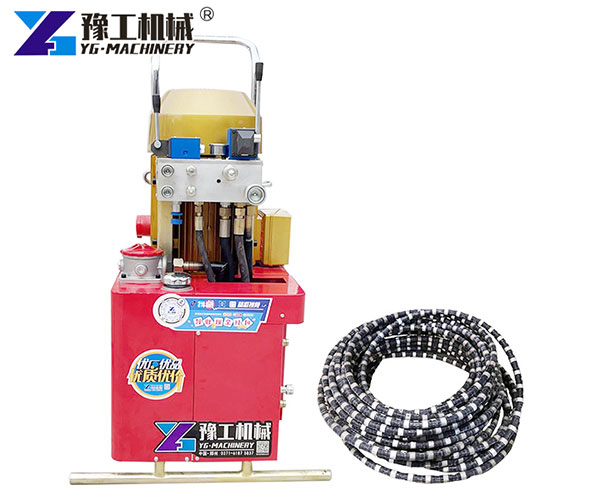 Industrial diamond hydraulic wire saw