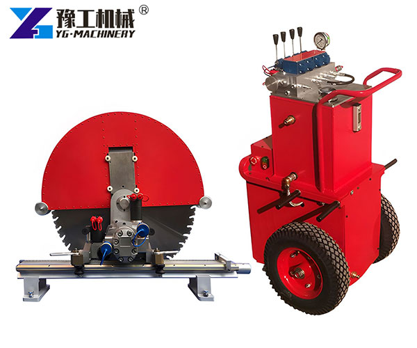 Industrial hydraulic wall saw machine