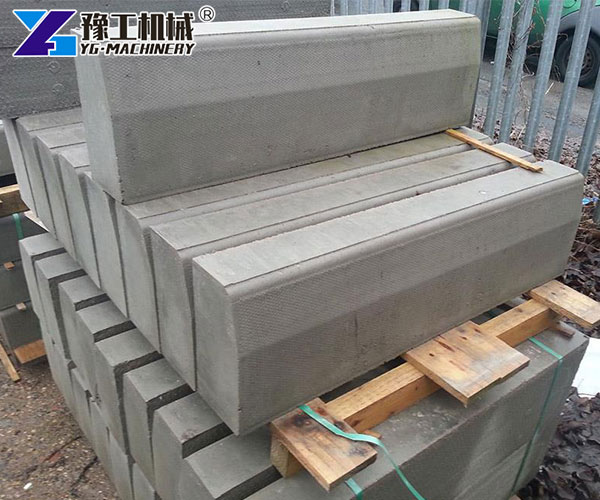 Kerb stone making machine finished products