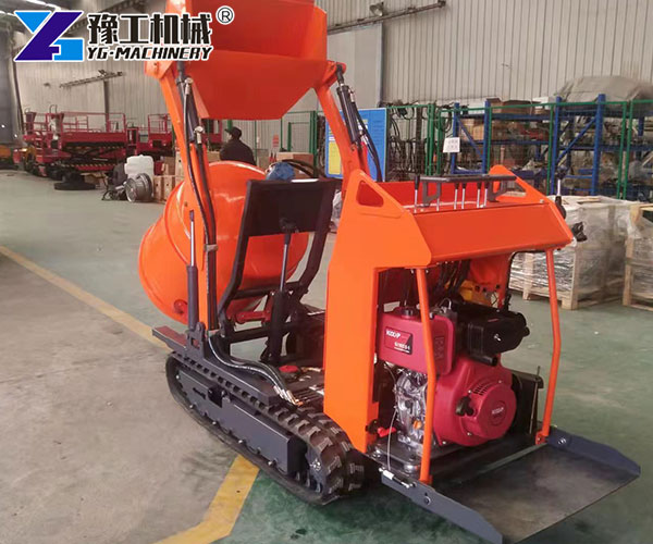 Mini Self-Loading Concrete Mixer For Construction