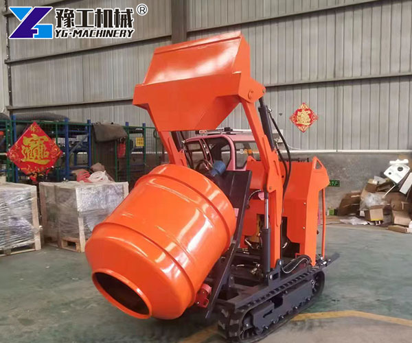 Mini Self-Loading Concrete Mixer Machine for Sale