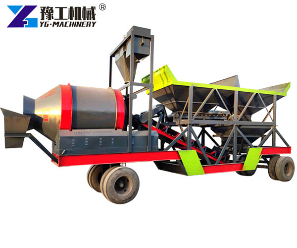 Portable concrete batching plant system