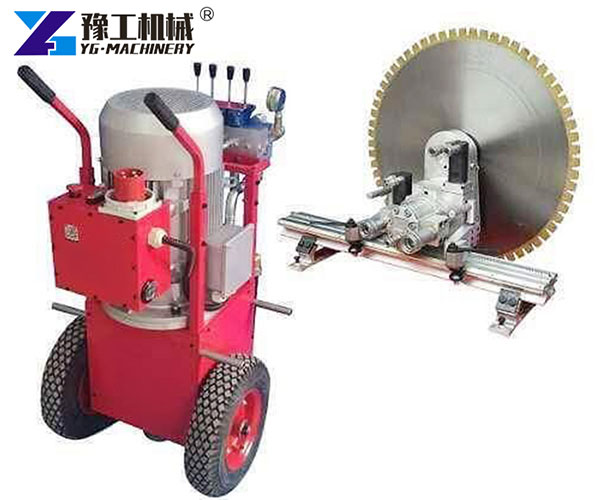 Professional hydraulic wall saw machine