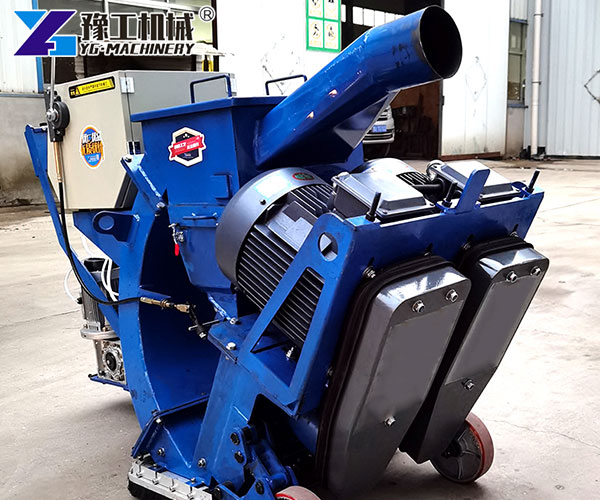 Road surface shot blasting machine