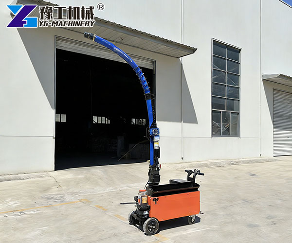 Secondary structure concrete pump machine