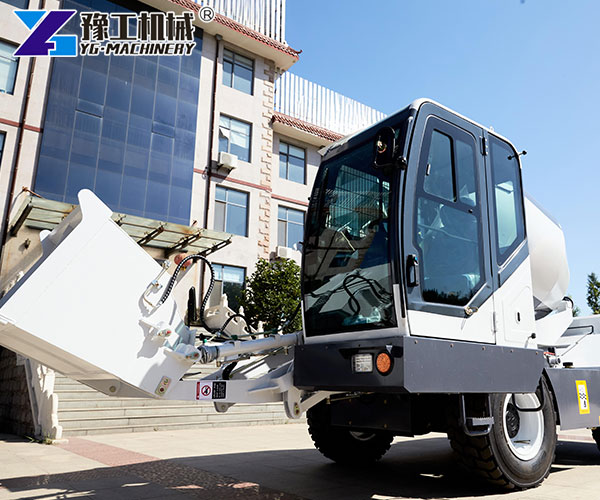 Self-loading concrete mixer export supplier Europe