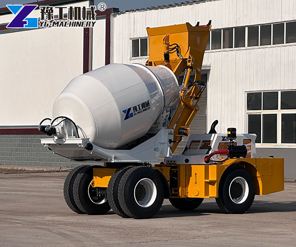 Self-loading Concrete mixing equipment manufacturer