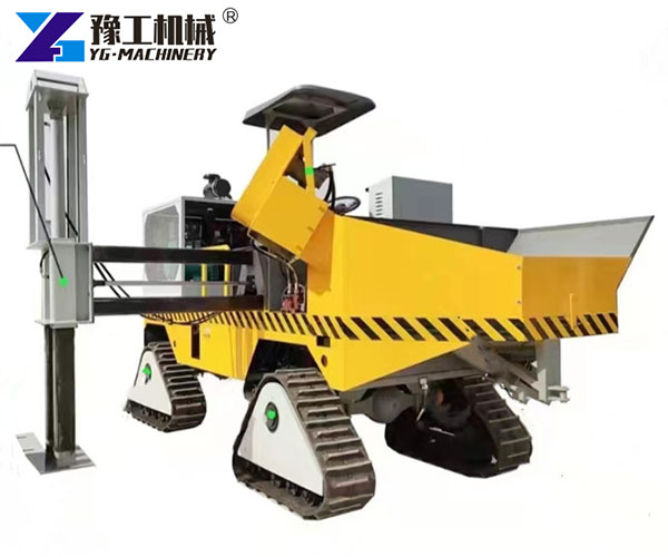 Slipform curb and gutter machine