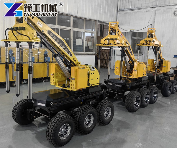Stable automated concrete compaction robot