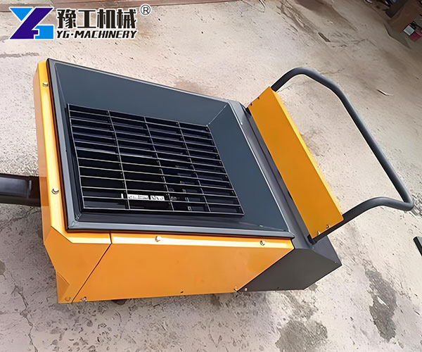 Compact screw concrete pump