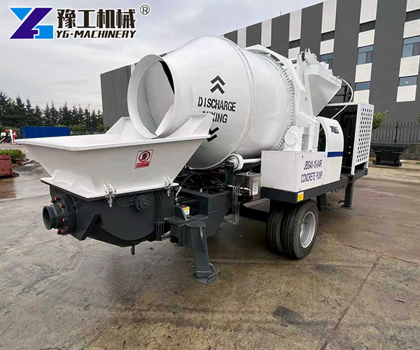 concrete mixer pump suburban construction