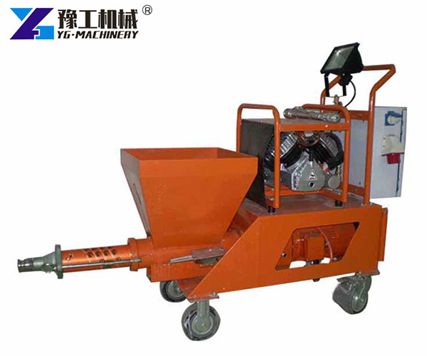 industrial mortar spraying equipment