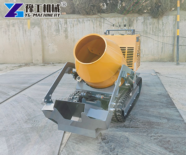 Mini concrete mixer truck for rural construction