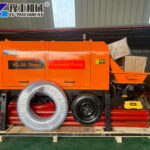 Mobile concrete pump for sale in Spain