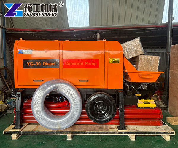 Mobile concrete pump for sale in Spain