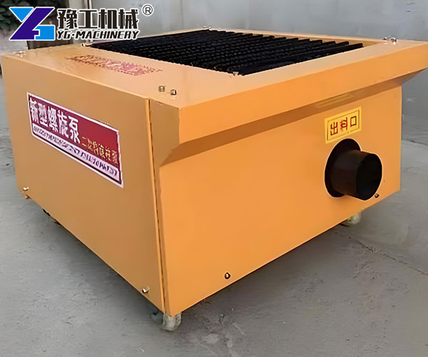 Mini concrete pump installation Portugal site