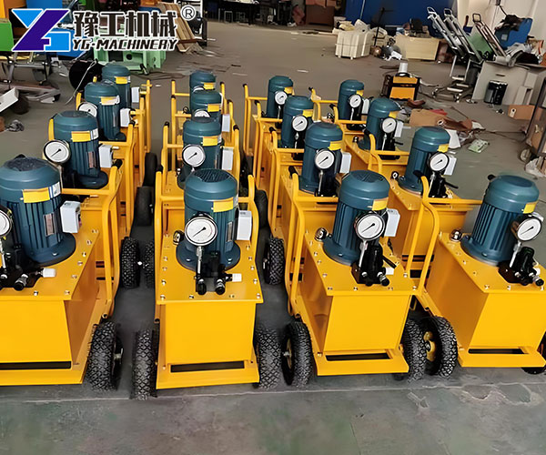 stone splitter machine low vibration operation