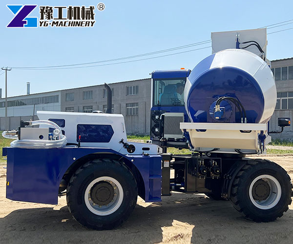 YG self-loading concrete mixer manufacturing
